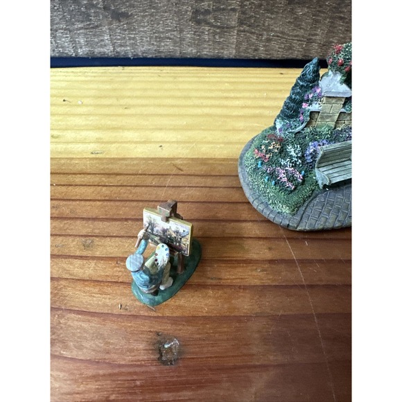 Hawthorne Thomas Kinkade Lamplight Series Lamplight Village Sign Plus Extra - Picture 3 of 6